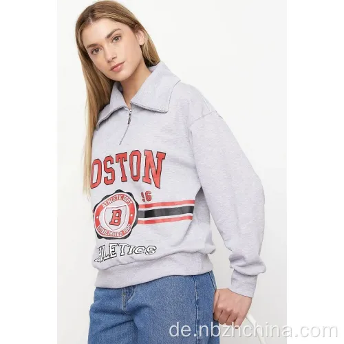 Damen Pullover bedruckte obere Sweatshirts